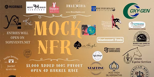 $3000 ADDED Mock NFR MAKEUP