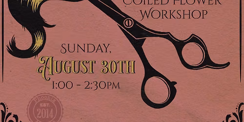 [SOLD OUT] Victorian Hairwork: Coiled Flower Workshop