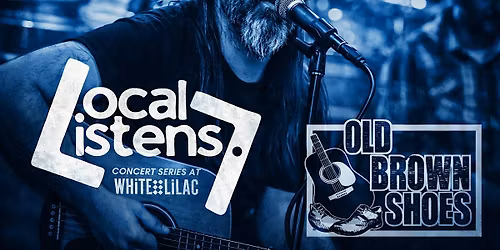 Old Brown Shoes at White Lilac