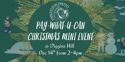 Pay-What-U-Can Christmas Minis (BOOKS CLOSED)