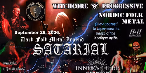 SATARIAL (RU - PL) + Innersphere (CZ) @ in Yorkshireman, Sheffield