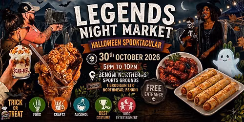 Legends Halloween Night Market