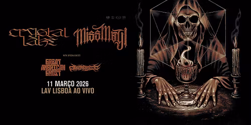 CRYSTAL LAKE & MISS MAY I | EUROPEAN HEADLINE TOUR 2026 | LISBOA