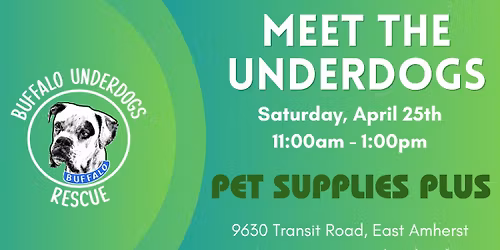 Meet the Underdogs at PSP East Amherst