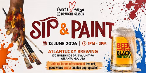 Draught Season x Fuata Moyo Sip & Paint Experience