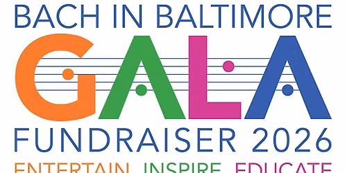 Bach in Baltimore's Gala Fundraiser