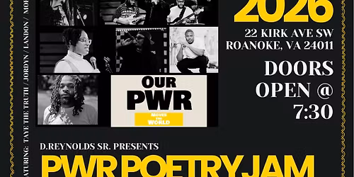 D. Reynolds Sr Presents: PWR Poetry Jam