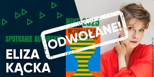 Eliza K\u0105cka | Wczoraj by\u0142a\u015b z\u0142a na zielono | Spotkanie autorskie