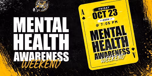 Green Bay Gamblers Mental Health Awareness Weekend