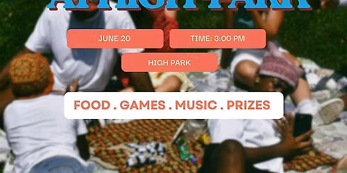 THE BIG ass PICNIC AT HIGH PARK