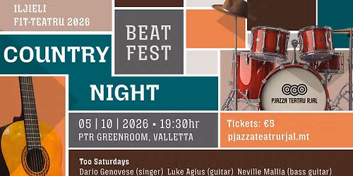 Iljieli fit-Teatru Beatfest - Country Night