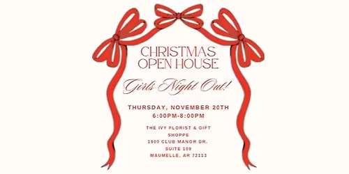 Christmas Open House--Girls Night Out!