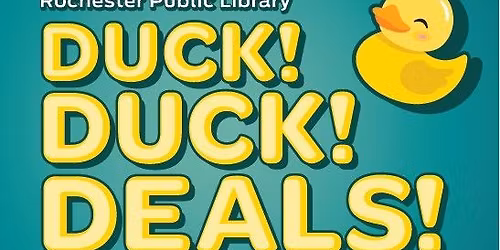 Duck, Duck Deals Garage Sale 