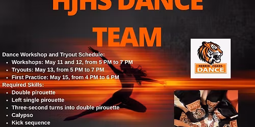 HJHS dance team tryouts