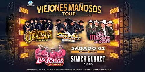 VIEJONES MA\u00d1OSOS TOUR EN LAS VEGAS 