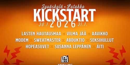 30.-31.1. Kickstart 2026 \/ Lutakko