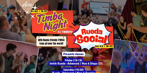 Timba Night + Rueda Social (With TWSS!) \/ 8.-9.5.