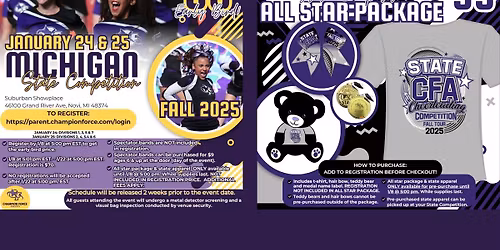 STATE COMPETITION DIVISIONS 2, 4, 5.4 & 6