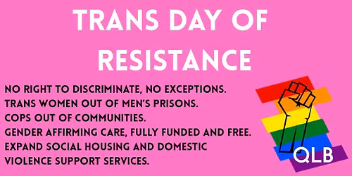 Trans Day of Resistance