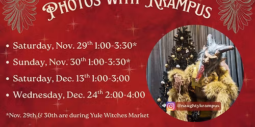 Photos with Krampus