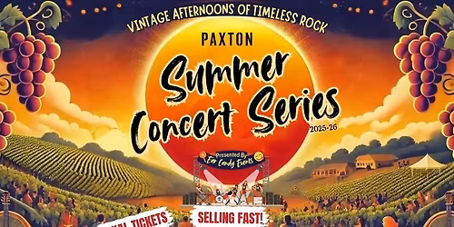 Paxton Summer Concert Series: Billy Joel Tribute \u2013 Anthony Mara