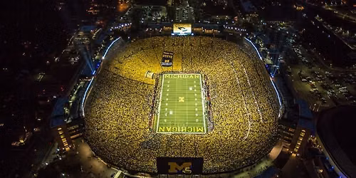ADAMS FOOTBALL FIRST GAME AT THE BIG HOUSE 