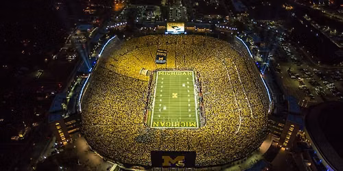 ADAMS FOOTBALL FIRST GAME AT THE BIG HOUSE 
