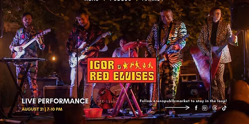 Igor & The Red Elvises LIVE at Reno Public Market