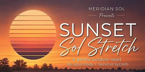 Sunset Sol Stretch: Beginner-Friendly Outdoor Yoga at Estate Farms