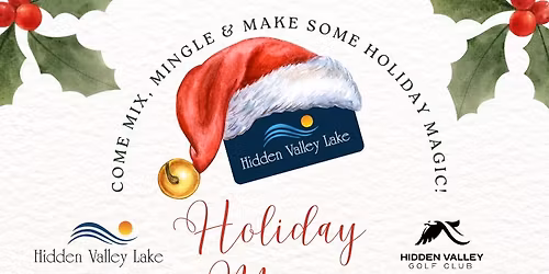 Holiday Mixer at the Club