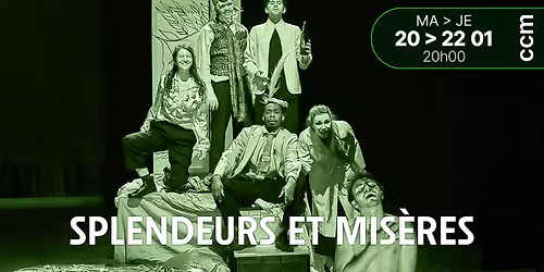 \ud83c\udfad Splendeurs et mis\u00e8res | Le Th\u00e9\u00e2tre des \u00c9vad\u00e9s | Paul Platel et Laure Sauret