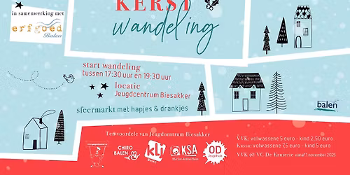 Biesakker Kerstwandeling 