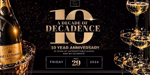 Copper29 10-Year Anniversary: A Decade of Decadence