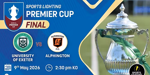 University of Exeter VS Alphington | Sports Lighting Premier Cup Final 2026