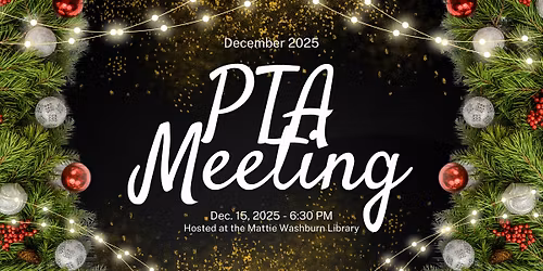 December 2025 PTA Meeting