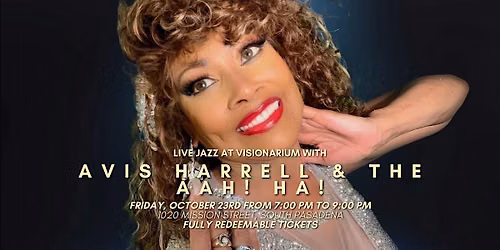 Live Jazz at Visionarium with Avis Harrell & The Aah! Ha!