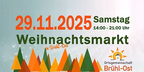 Weihnachtsmarkt in Brühl-Ost - Kommt vorbei!