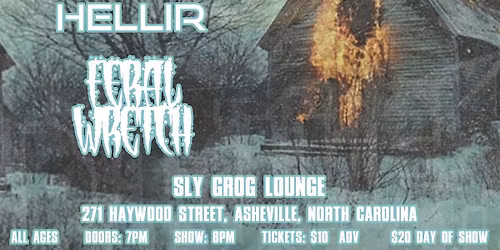 Blue Mountain Mischief presents: Aterra \/ Mockery \/ Hellir \/ Feral Wretch