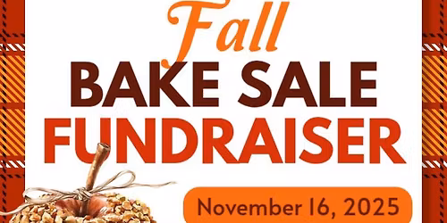 VolAux Fall Bake Sale