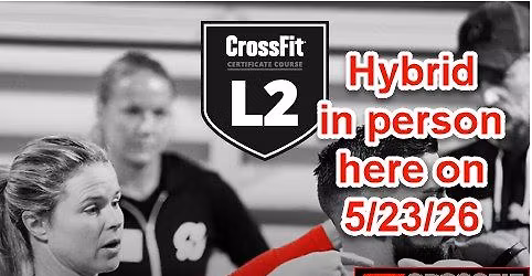 CF Level 2 - hybrid in person here!