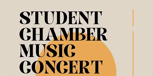 Student Chamber Music Concert
