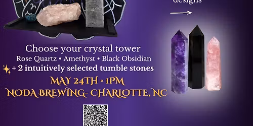 Crystal Shelf Workshop: Build Your Sacred Space (Noda Brewing, Charlotte NC)