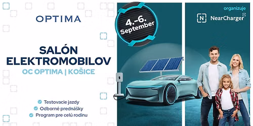 SAL\u00d3N ELEKTROMOBILOV 2026 - OC OPTIMA, Ko\u0161ice