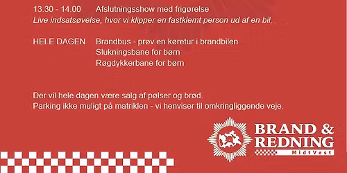 \u00c5ben Hus - Station Ikast - Brand & Redning MidtVest