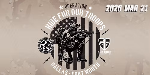 Ride For Our Troops-DFW