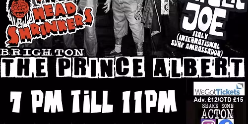 SHAKE SOME ACTON #140. THEE SCARECROWS AKA,SURFER JOE, THEE HEADSHRINKERS