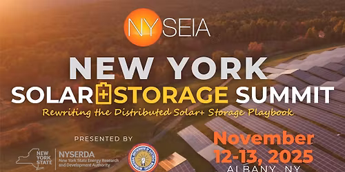 2025 New York Solar + Storage Summit