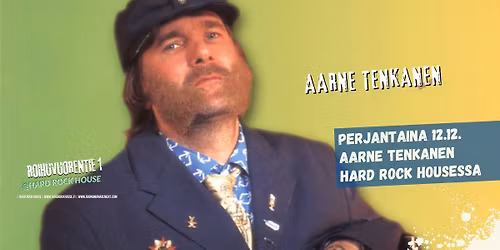 Aarne Tenkanen Hard Rock Housessa 12.12.