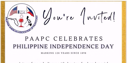 Philippine Independence Day Celebration with A Gala Dinner, Dance!