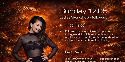 Ladies Workshop - with Sol Cerquides